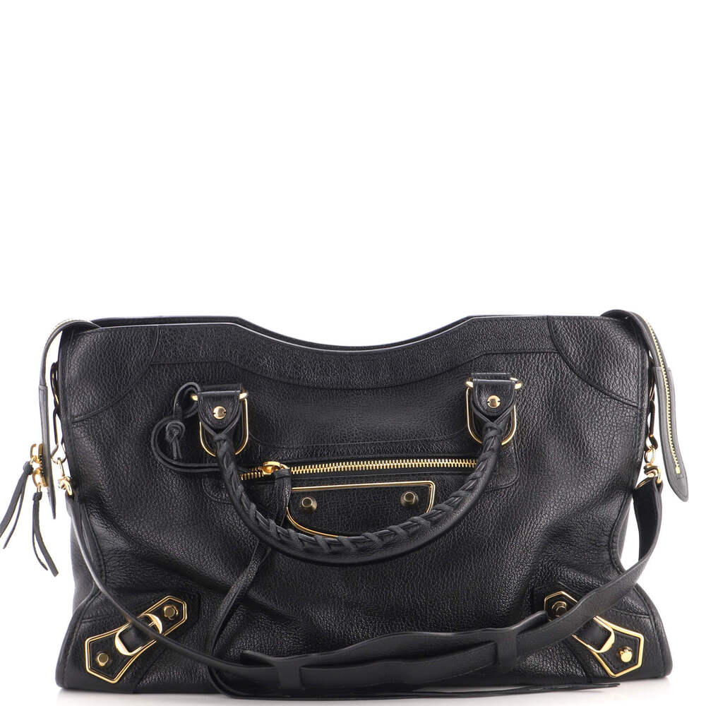 Balenciaga Medium City Classic Metallic Edge Bag